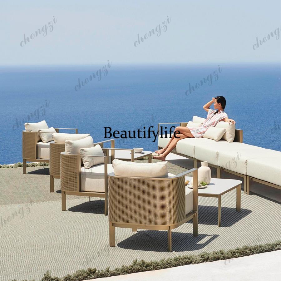 Kids Outdoor Furniture Set - 中庭用ガーデン家具セット、子供用布製ガーデン家具セット、木製ラタンガーデン家具セット、パティオ家具、屋外用家具セット