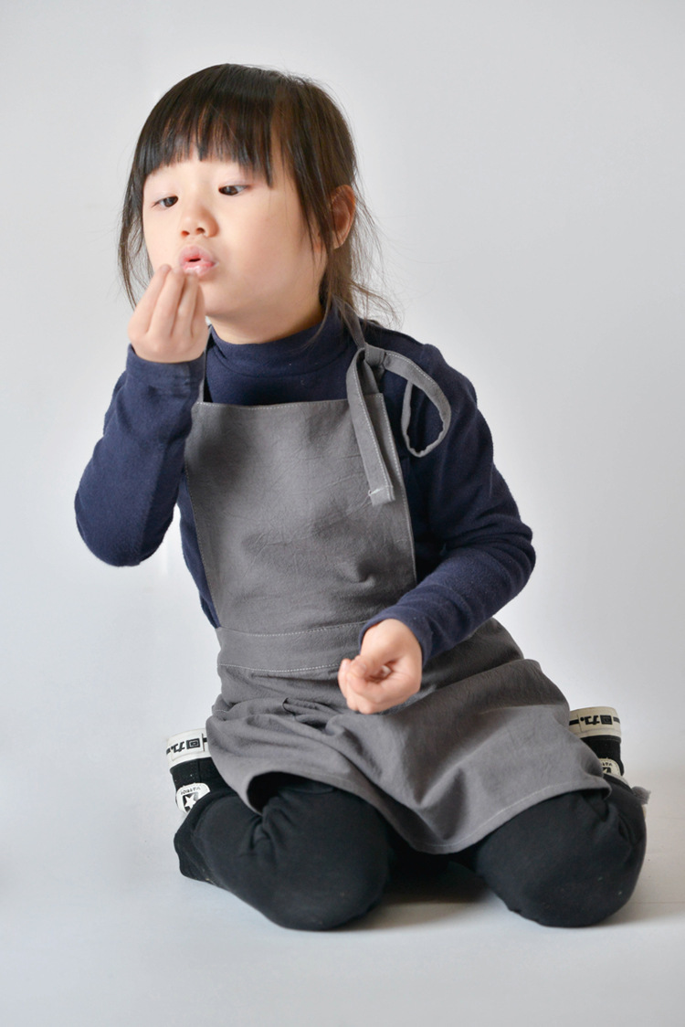 子供綿エプロンドレス親子ベビー子供ベーキング DIY スカー - Kids Outdoor Kitchen Accessories のレビューと価格