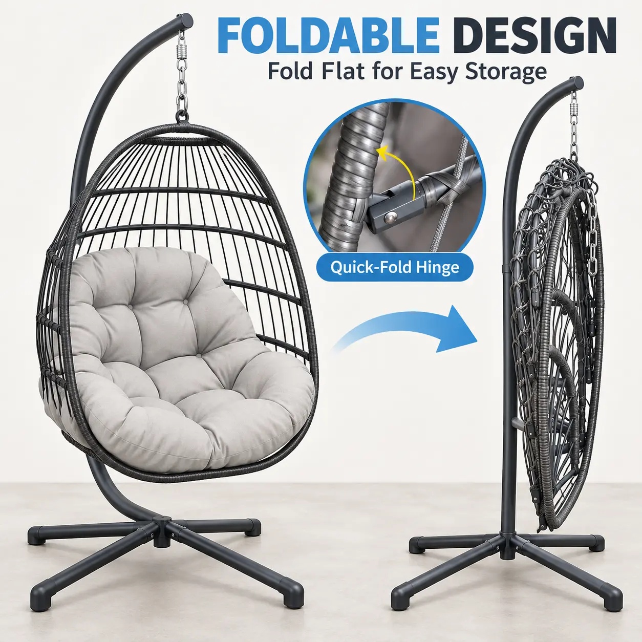 屋外用パティオスイングセット。スタンド付き。子供から大人まで - Kids Outdoor Furniture Set のレビューと価格