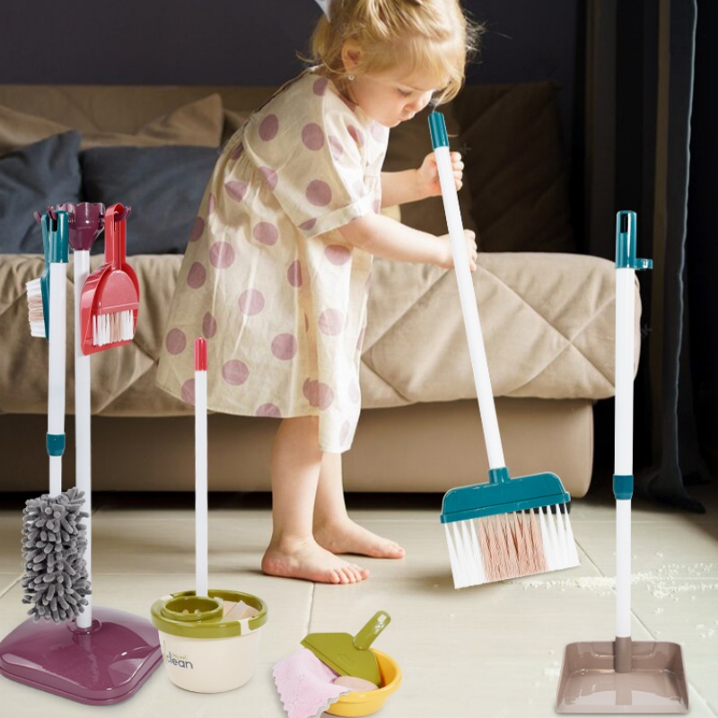 キッズ模擬ライフクリーニングおもちゃ子供用ごっこ遊びクリーニ - Kids Outdoor Broom のレビューと価格
