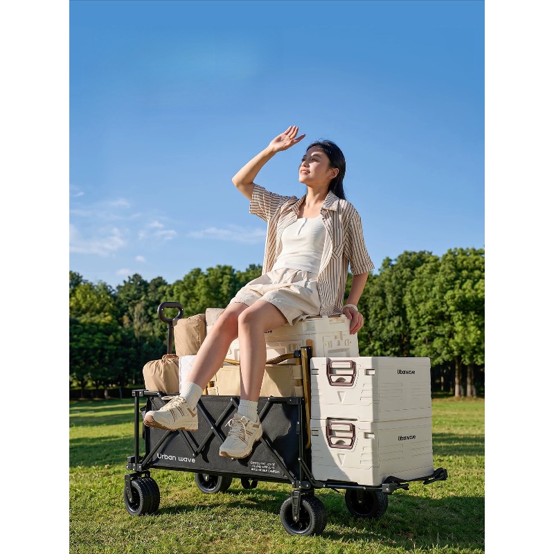 折りたたみ式キャンプワゴン、屋外用、コンパクトに収納可能、リ - Kids Outdoor Furniture Set のレビューと価格