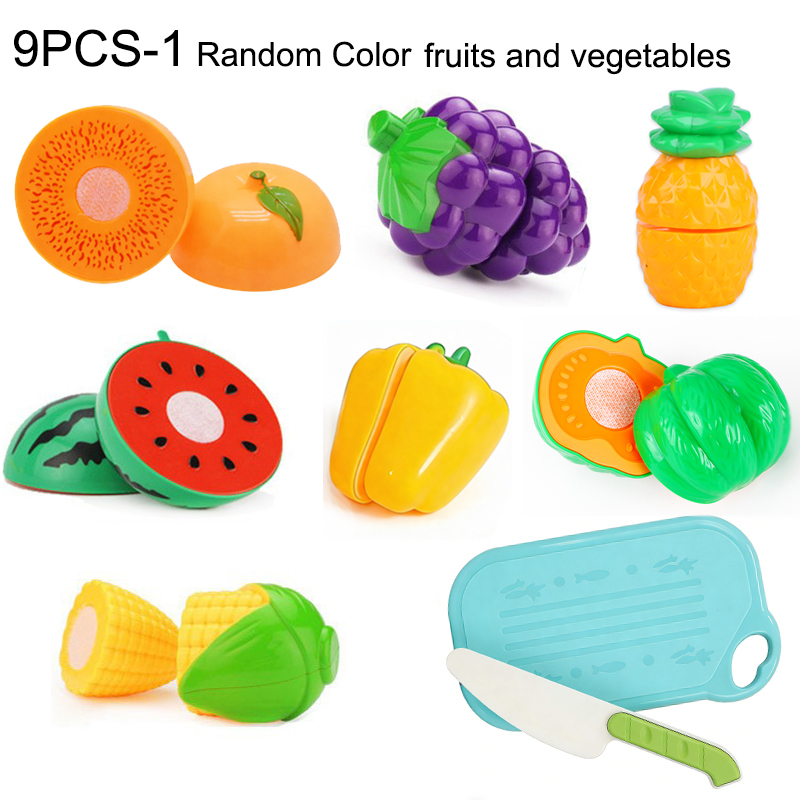 果物や野菜を切るごっこ遊び用キッズキッチンおもちゃ、幼児向け - Kids Outdoor Kitchen Accessories のレビューと価格